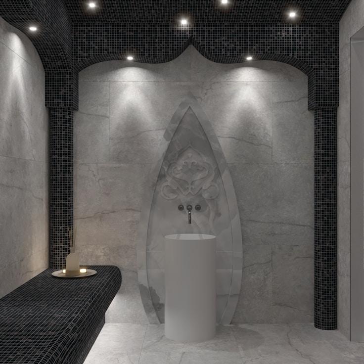 Luxury bathroom renovation project